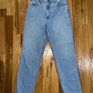Abercrombie & Fitch Light Blue Straight Leg Jeans